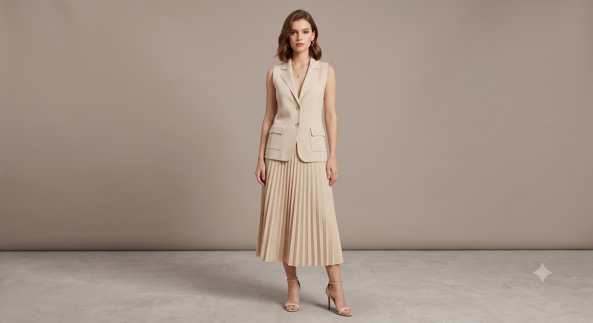 Gilet Beige