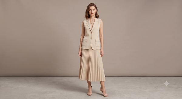 Gilet Beige