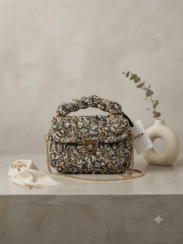 Borsa Intreccio Maculata