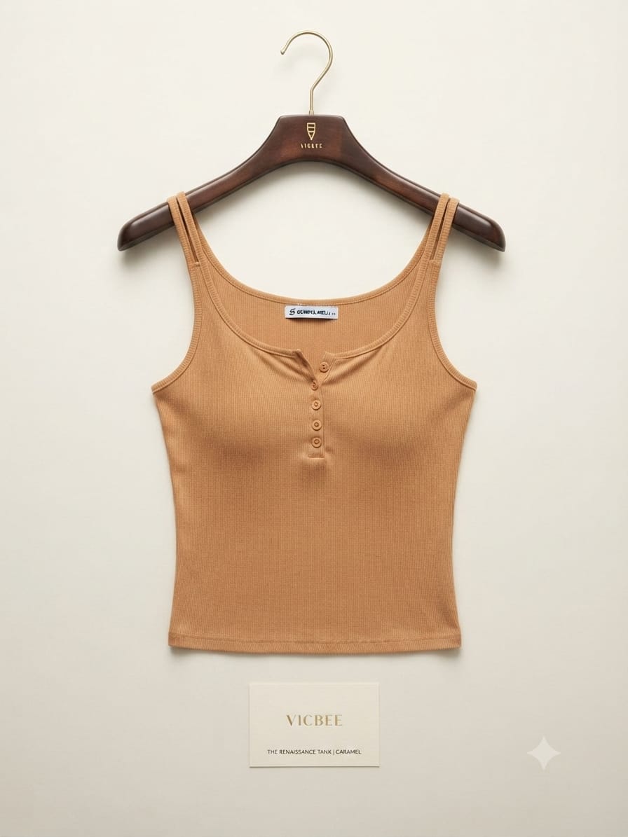 Top in Cotone con Coppe Integrate