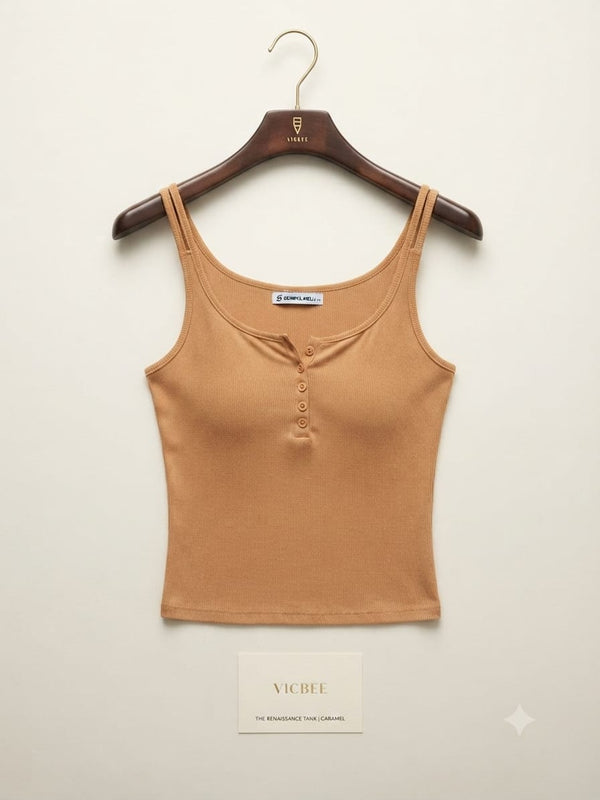 Top in Cotone con Coppe Integrate