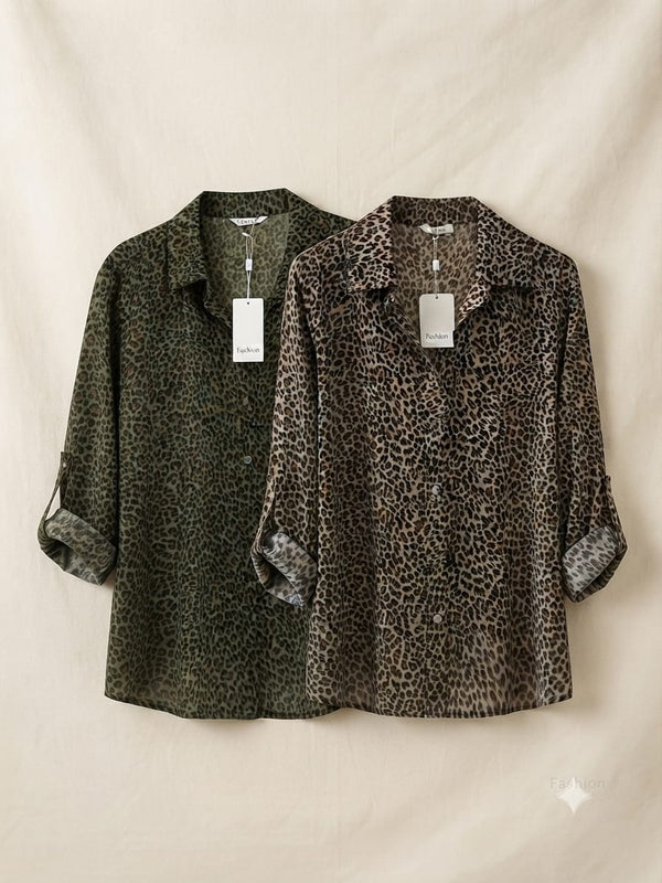 Camicia leopardata 1186