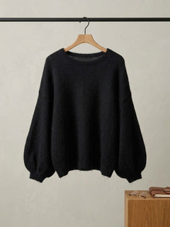 Maglione con maniche a palloncino