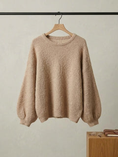 Maglione con maniche a palloncino