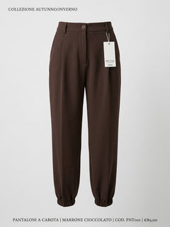 Pantalone con molla sotto