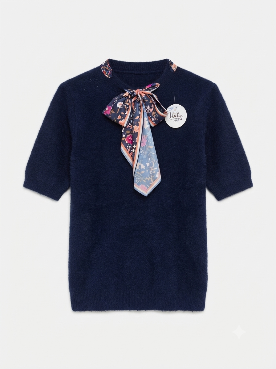 Blusa foulard