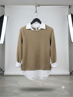 Maglione con Camicia