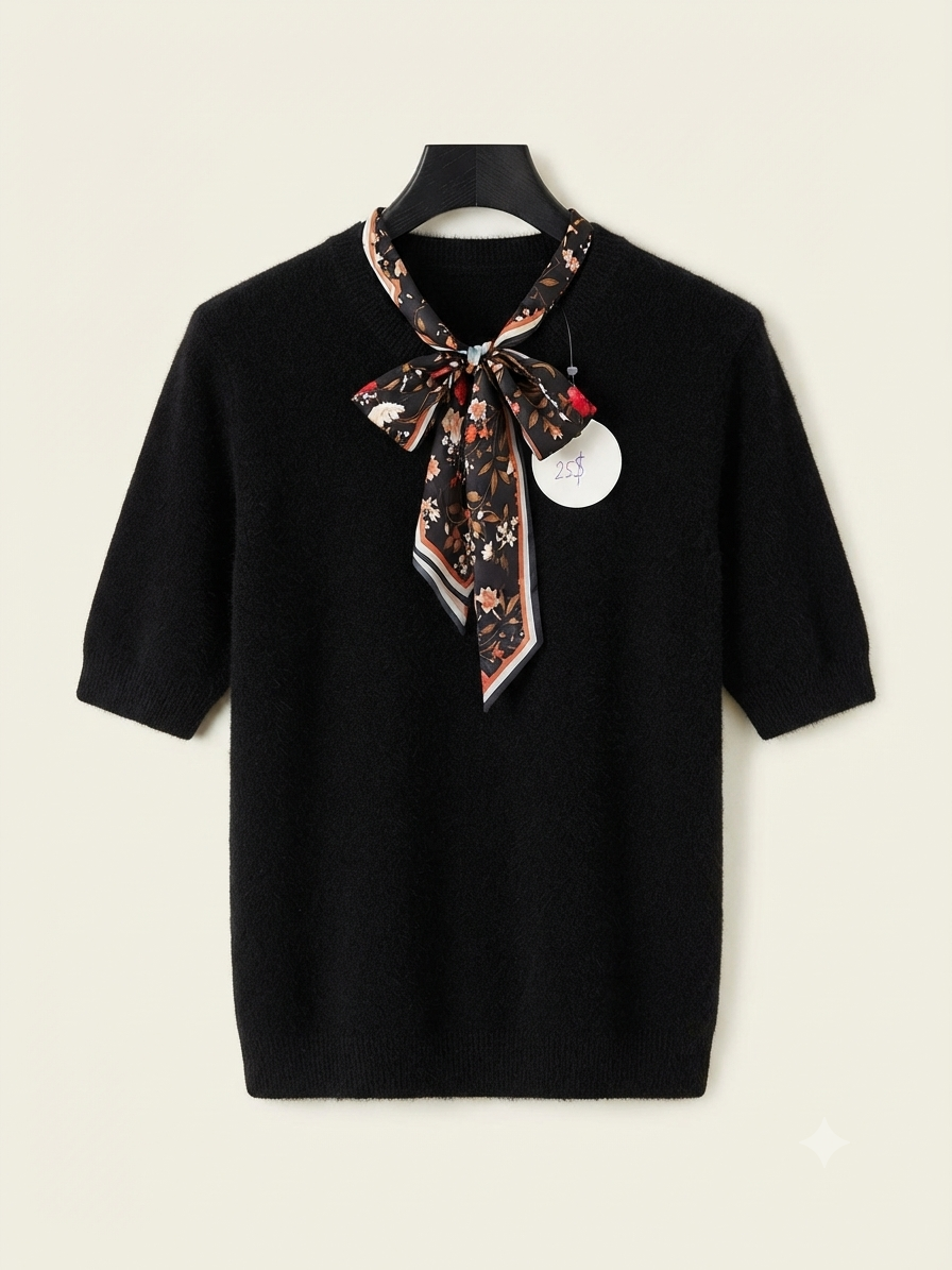 Blusa foulard
